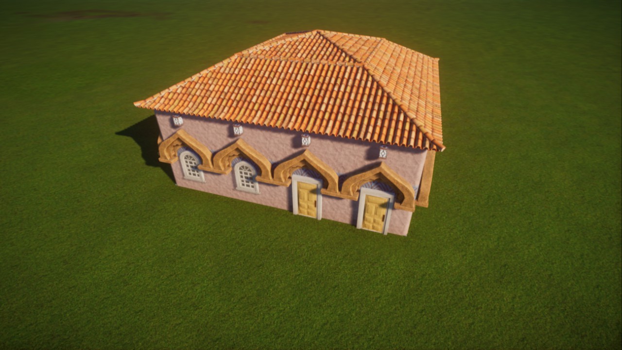 Terracotta multi staff center