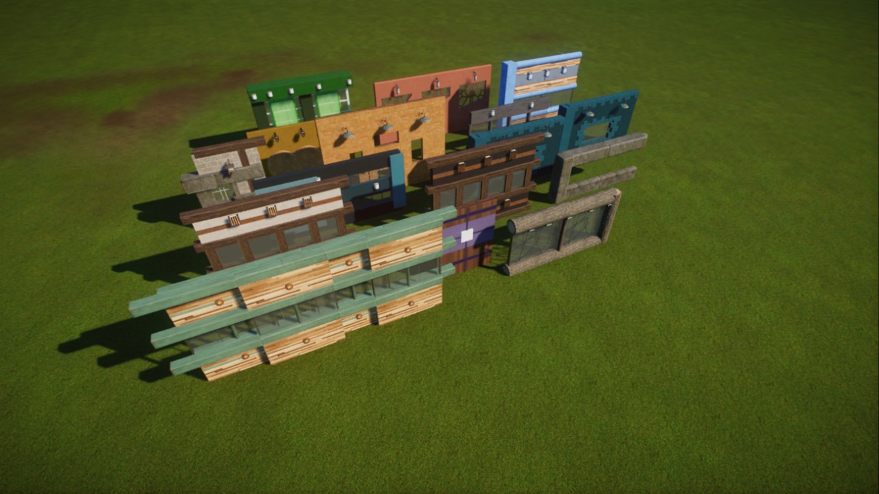 walls of various flavors, dlc free
