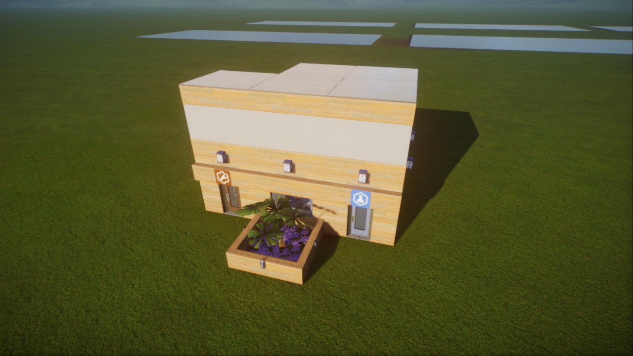 Tropical theme R and D center (workshop + research center)