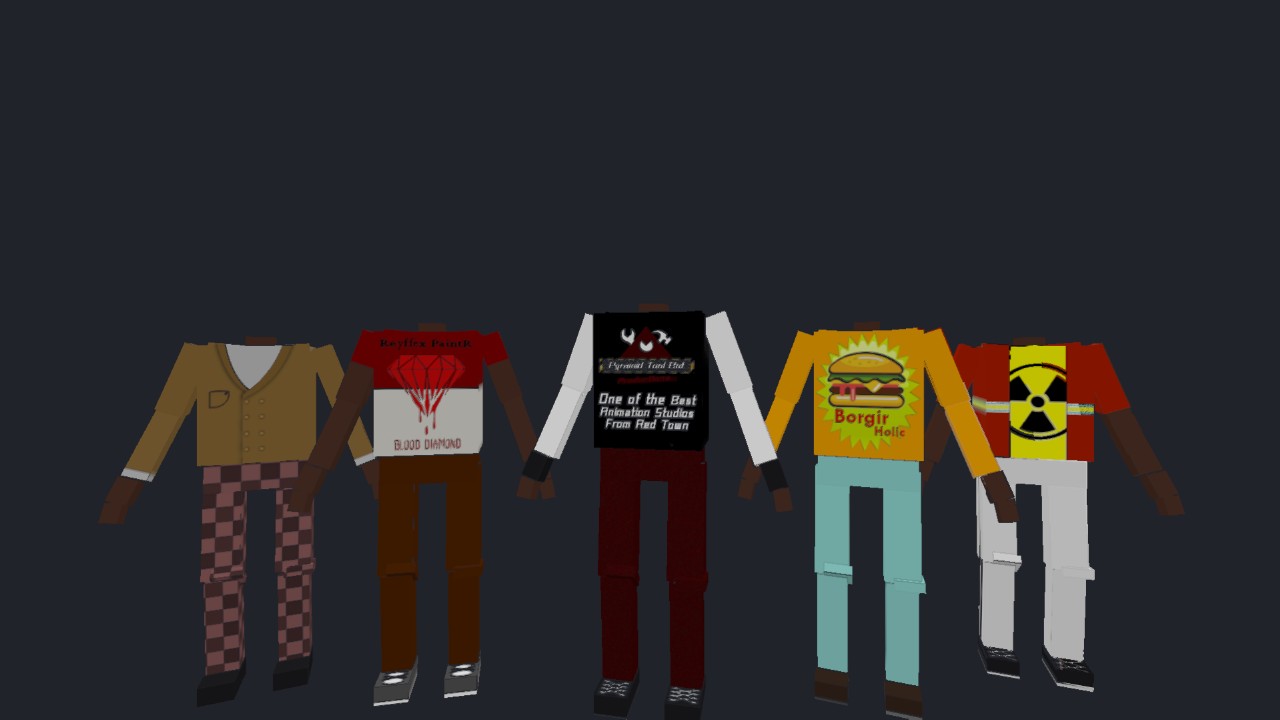 YM's Random Body Textures #5(Dark Skintone)