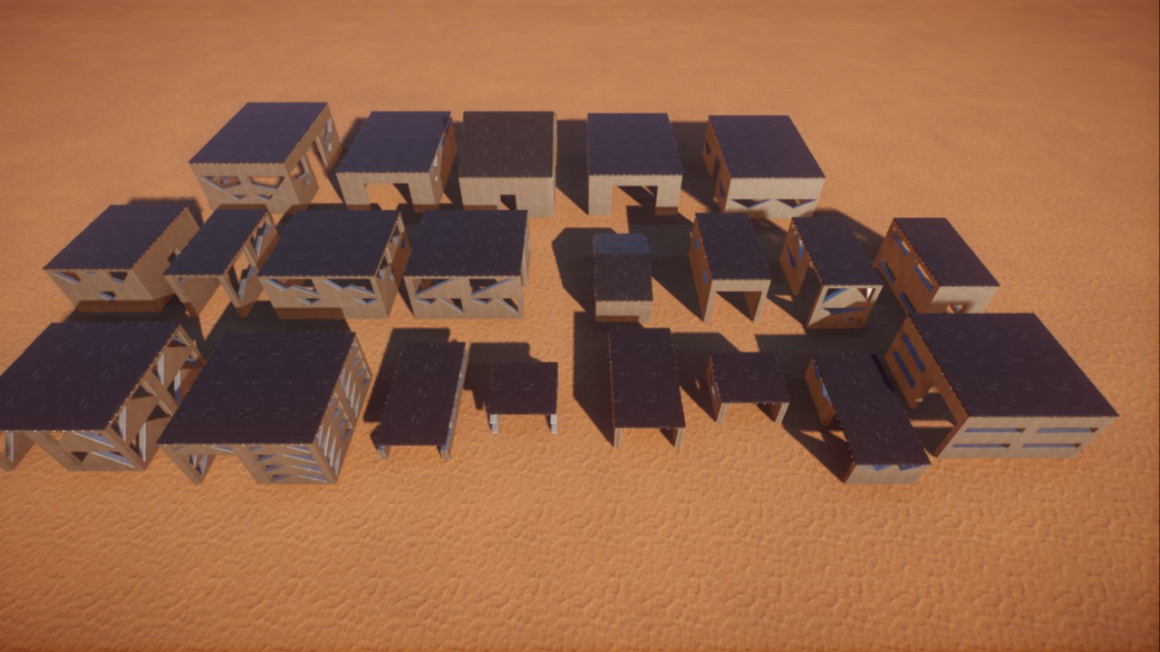 cool metal shelters