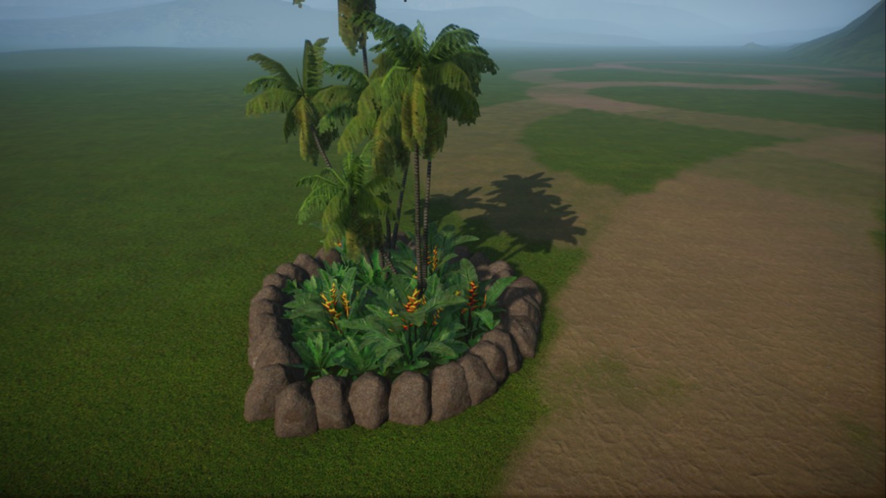 Tropical garden