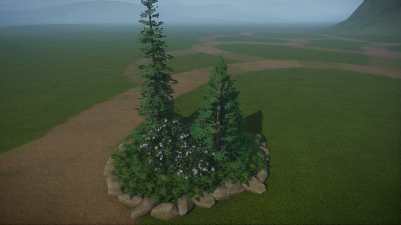 n. American temperate / taiga garden