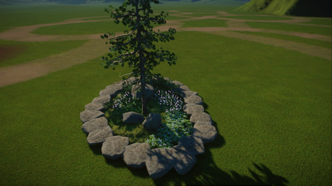 Asian Taiga garden bed