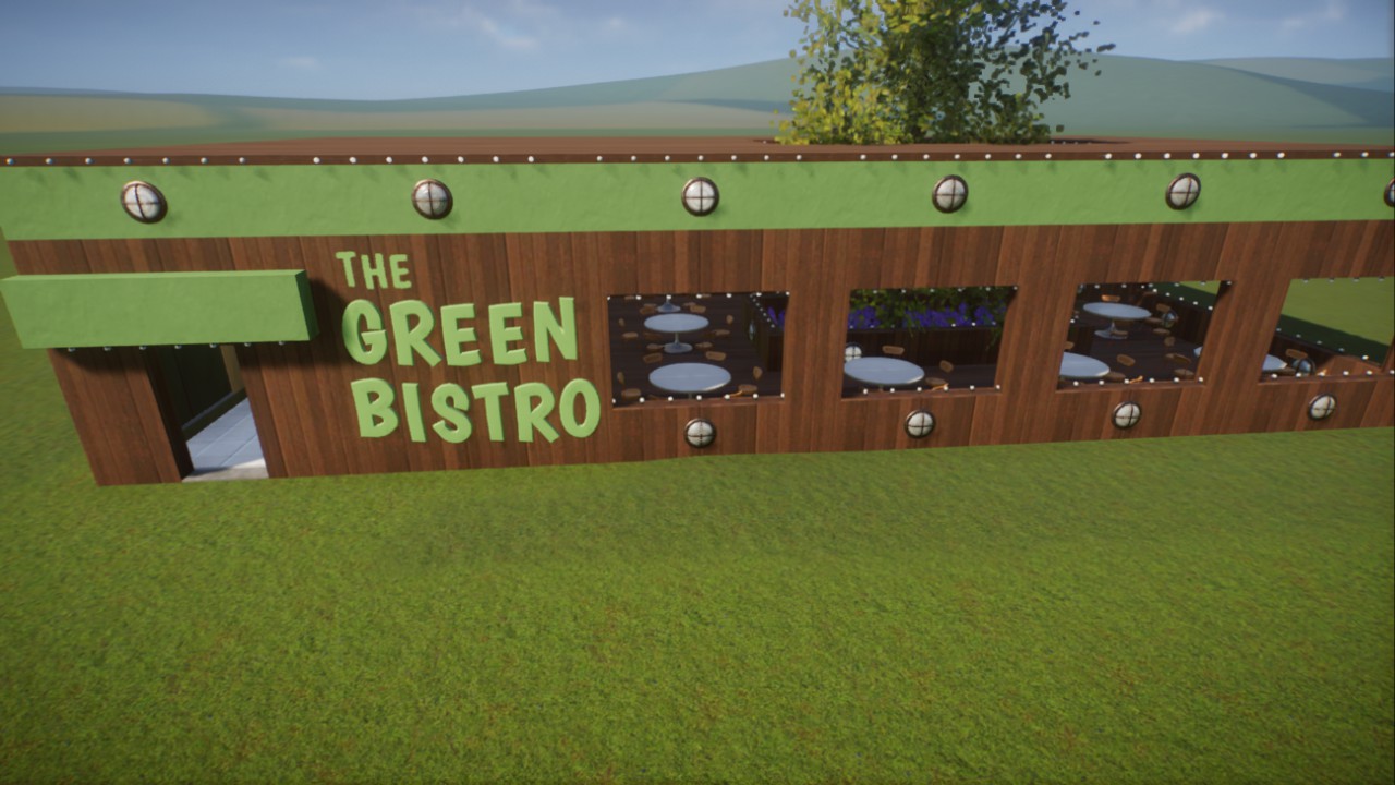 Green and Wood Restauraunt