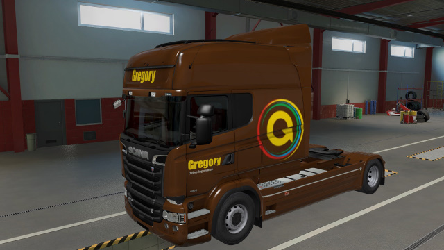 Gregory Distribution (RJL) Scania R Skin