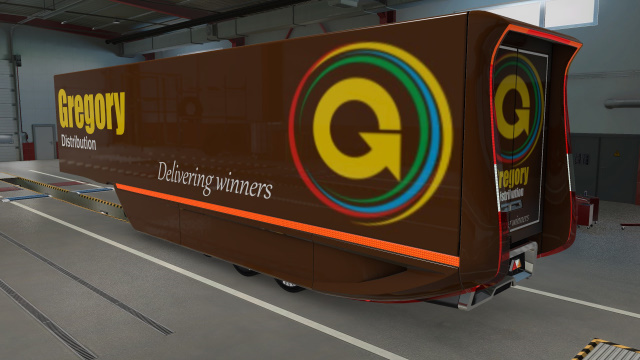 Gregory Distribution MB Aerodynamic Trailer skin