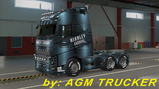 SKIN TRUCK VOLVO - CANAL HIARLEY ANDRADE