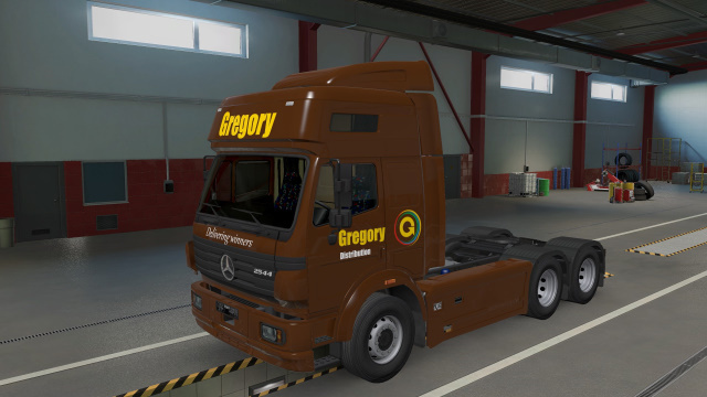 Gregory Distribution Mercedez-Benz SK skin