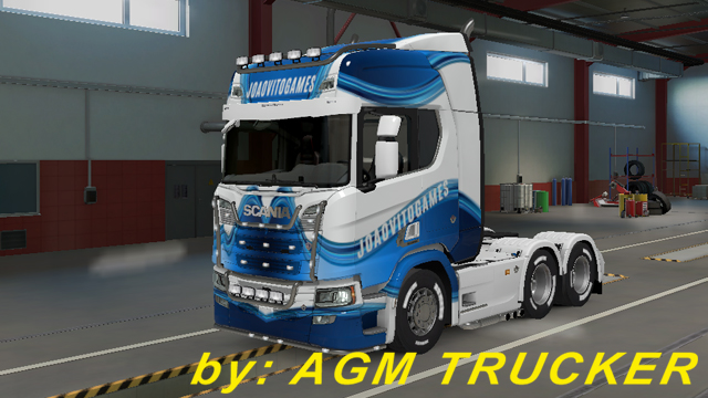 SKIN TRUCK SCANIA R - CANAL JOAOVITOGAMES