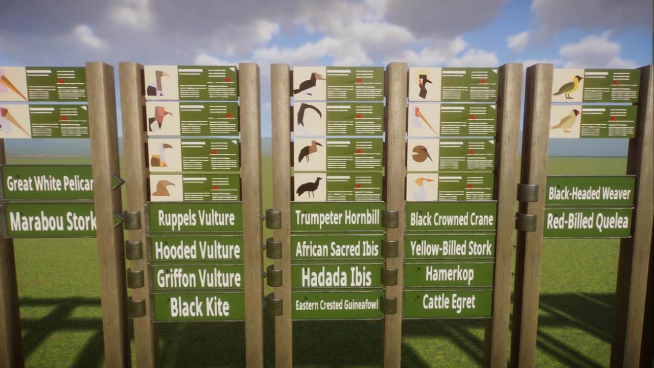 Beekse Bergen Bird Signs