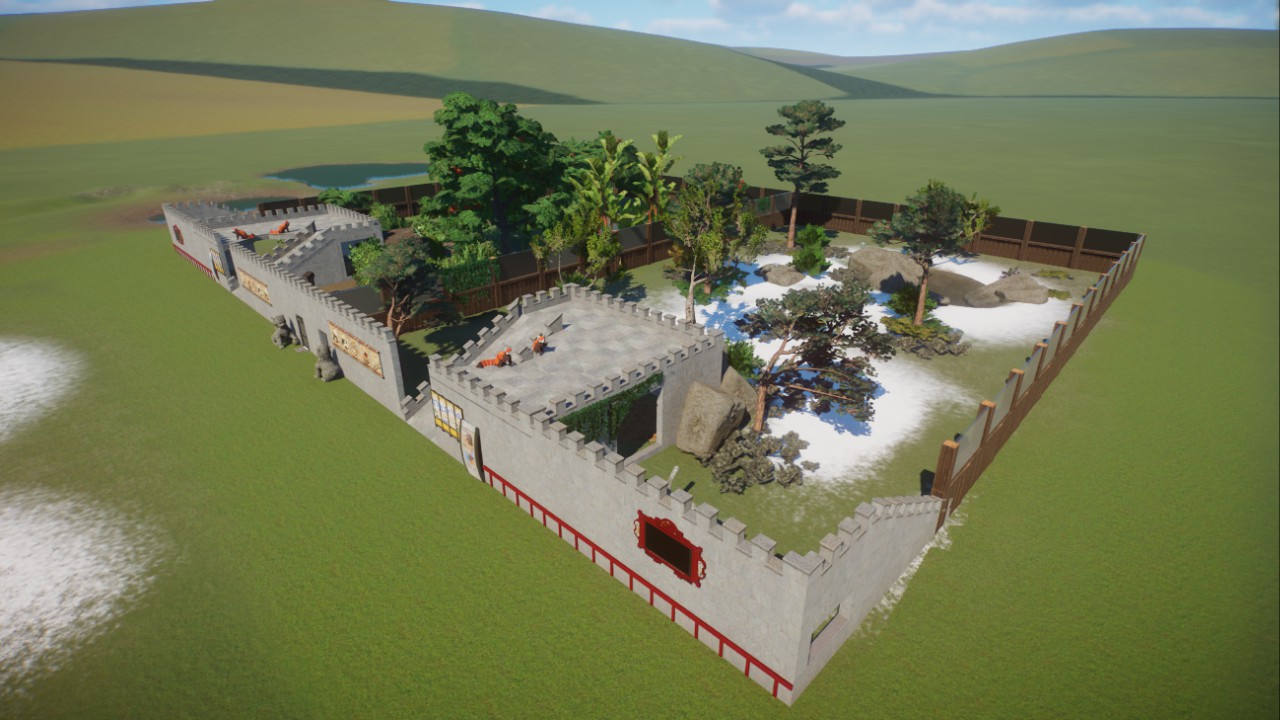 Double bear habitat