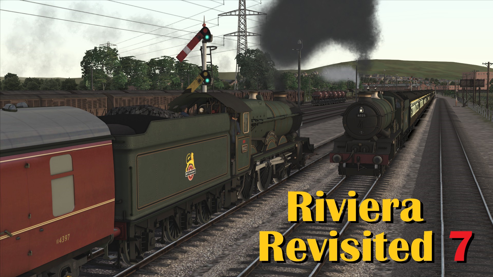 N.S947 Express 4-6-0 (version 1) King Exeter - Newton Abbot plus New Warship Diesel Hydraulics