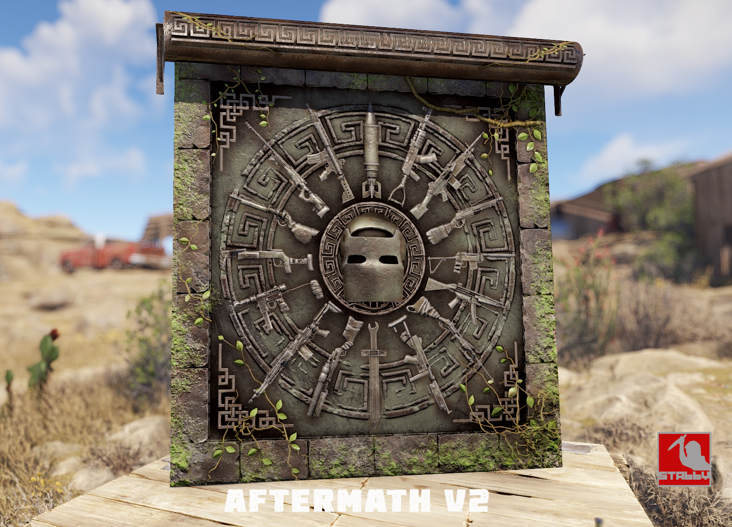 Aftermath Garage Door