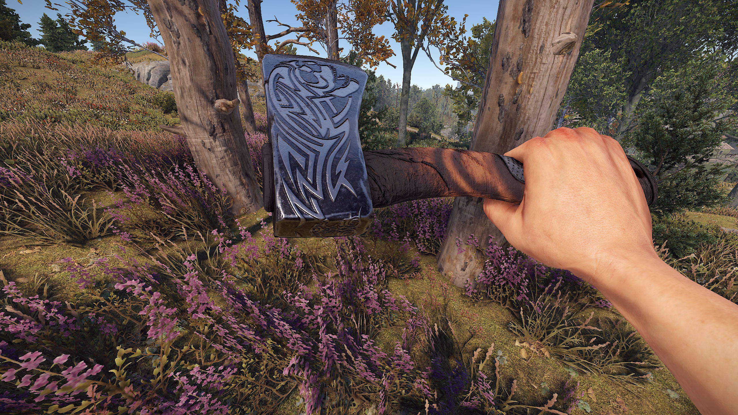 Gothic Warlord Hatchet