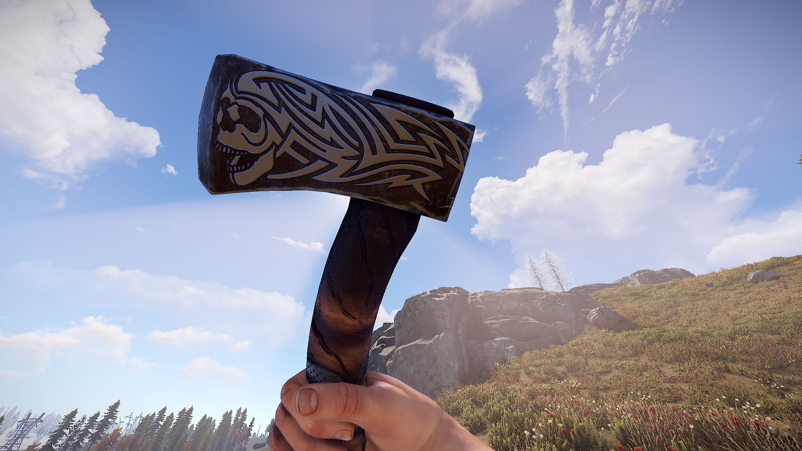Gothic Warlord Hatchet