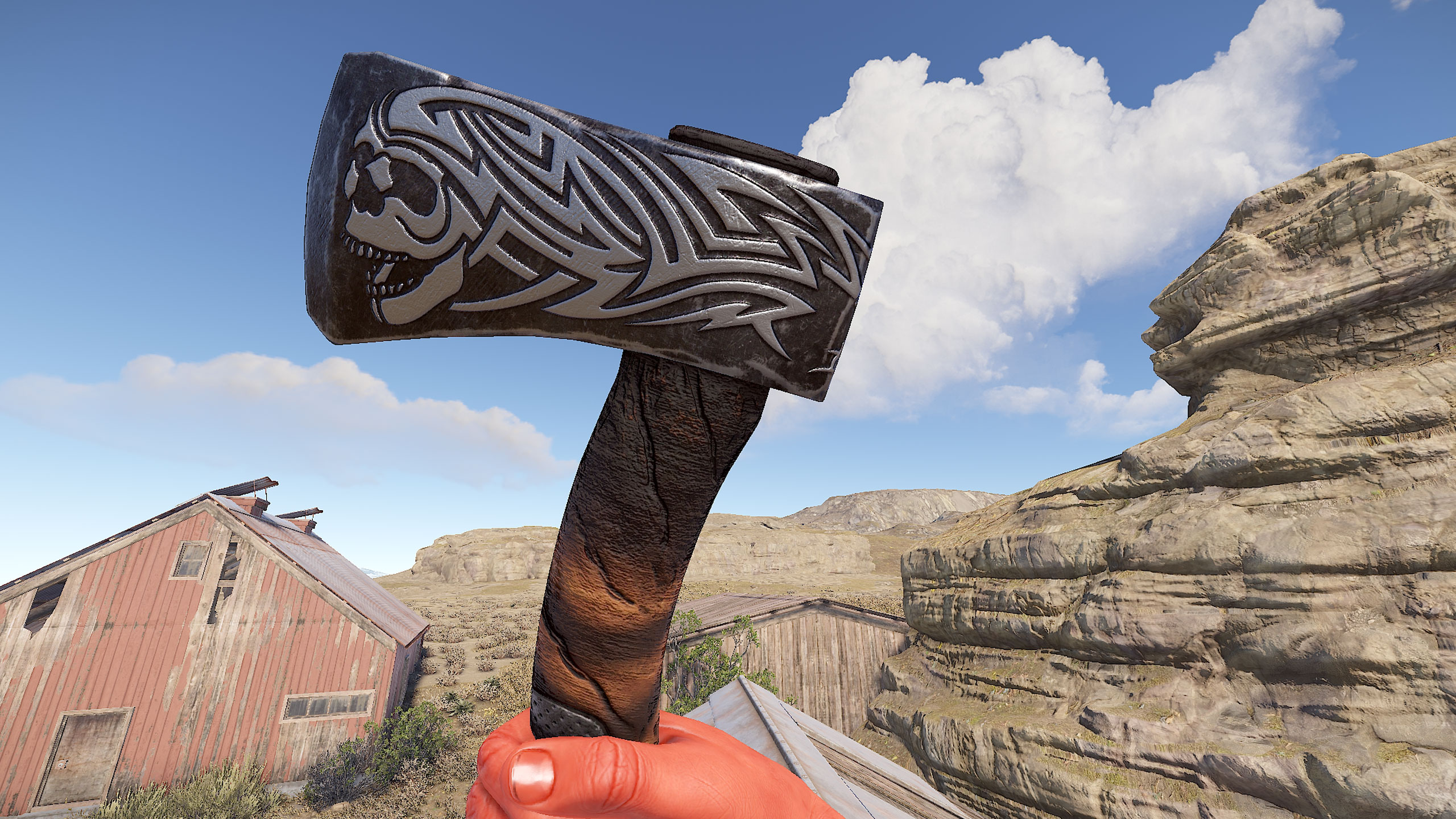 Gothic Warlord Hatchet