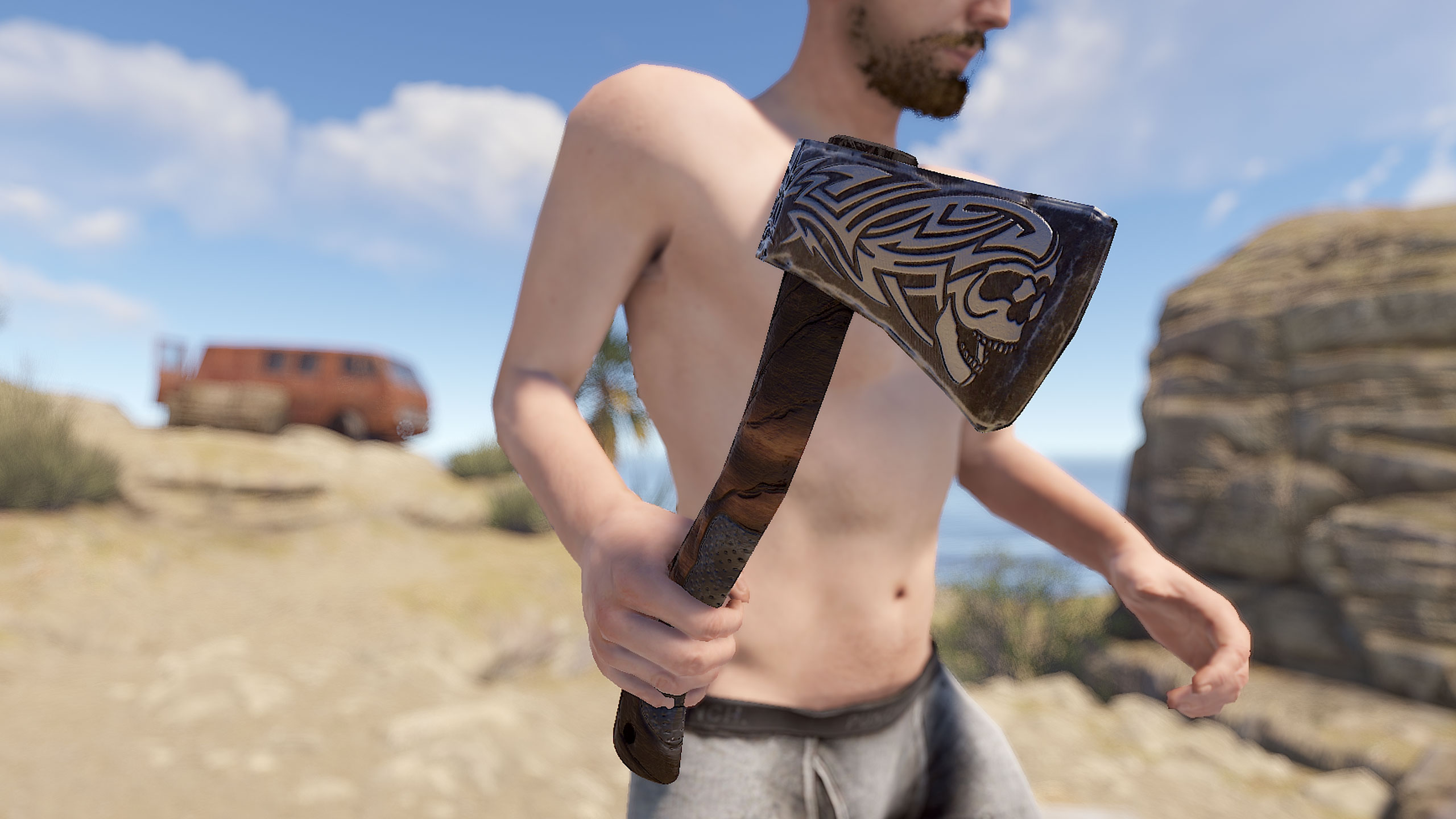 Gothic Warlord Hatchet