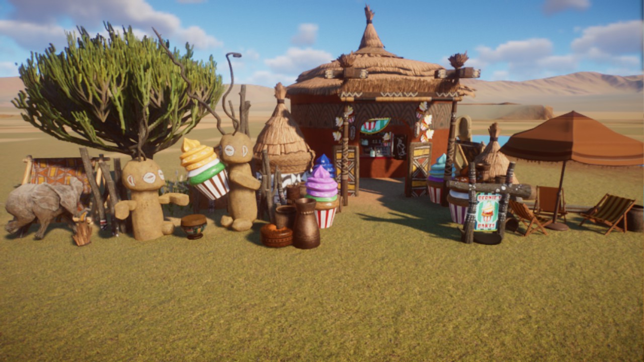 Bernie Bakes in Africa