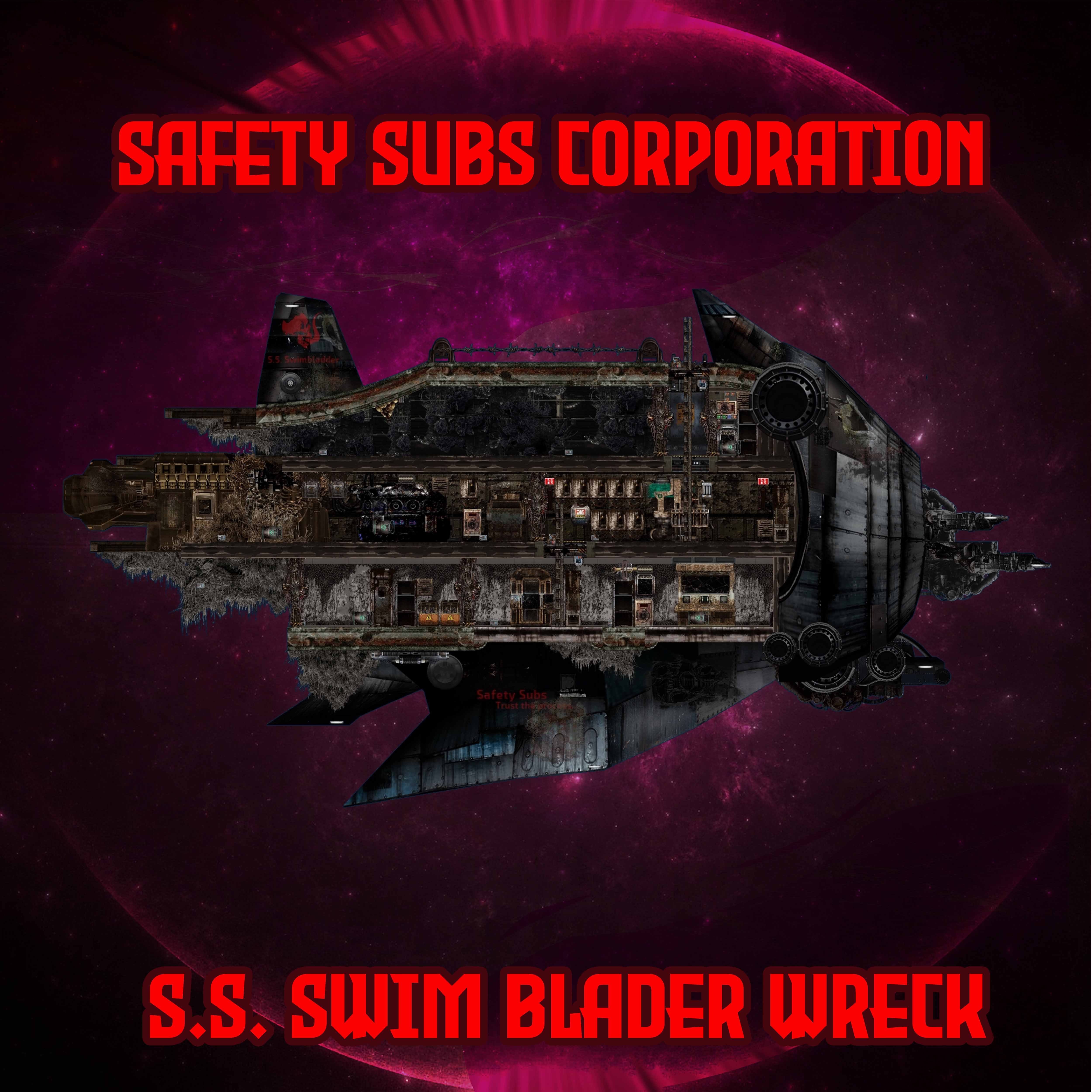Safety Subs Swim Bladder wreck – Barotrauma Mod