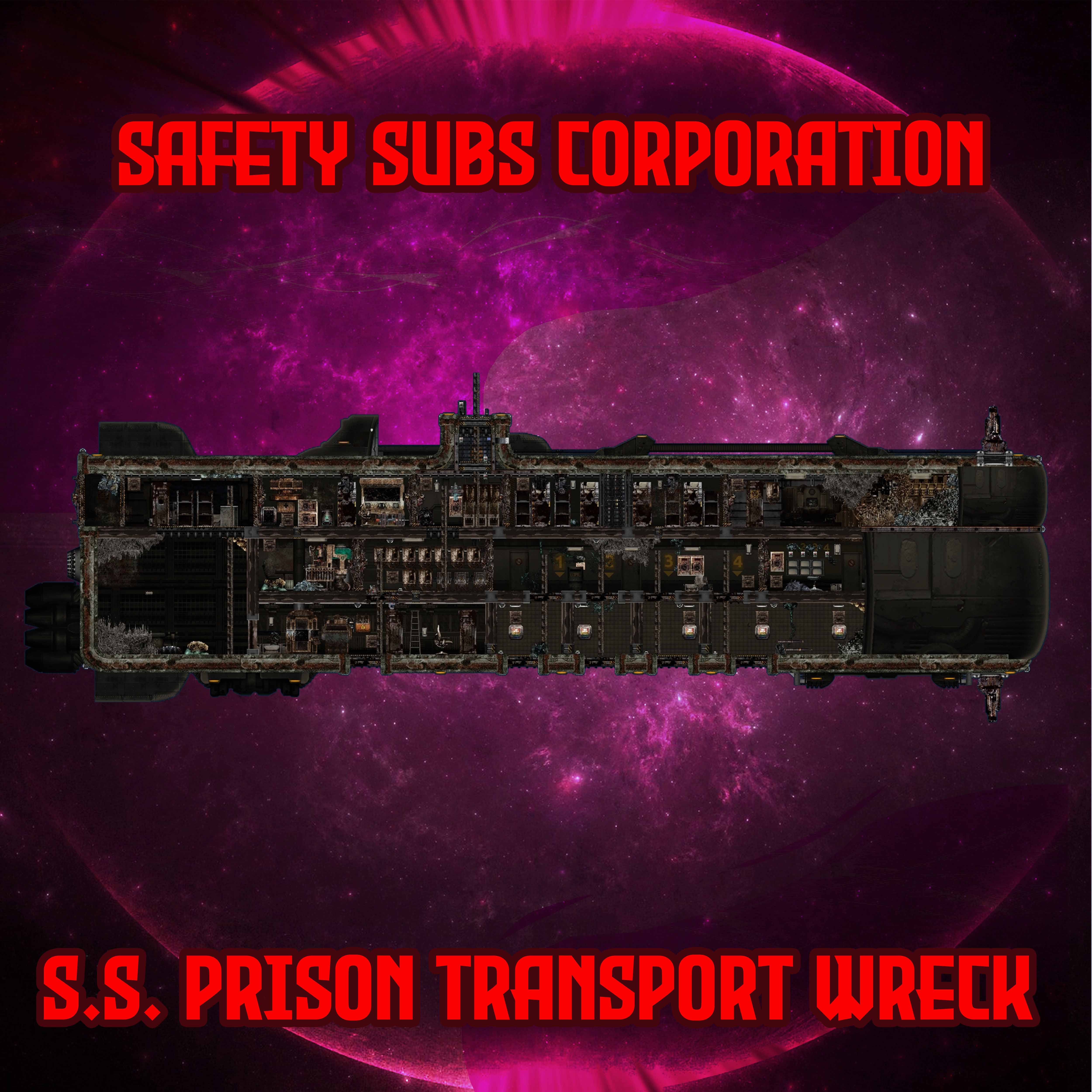 Safety Subs prison sub wreck – Barotrauma Mod