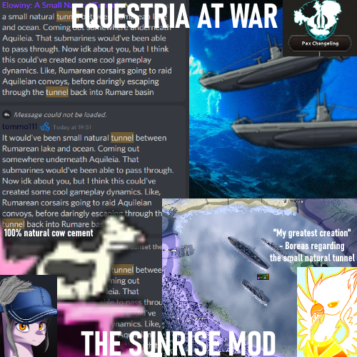 Equestria at War: The Sunrise Mod 1.1 (Ft. Small Natural Tunnel)