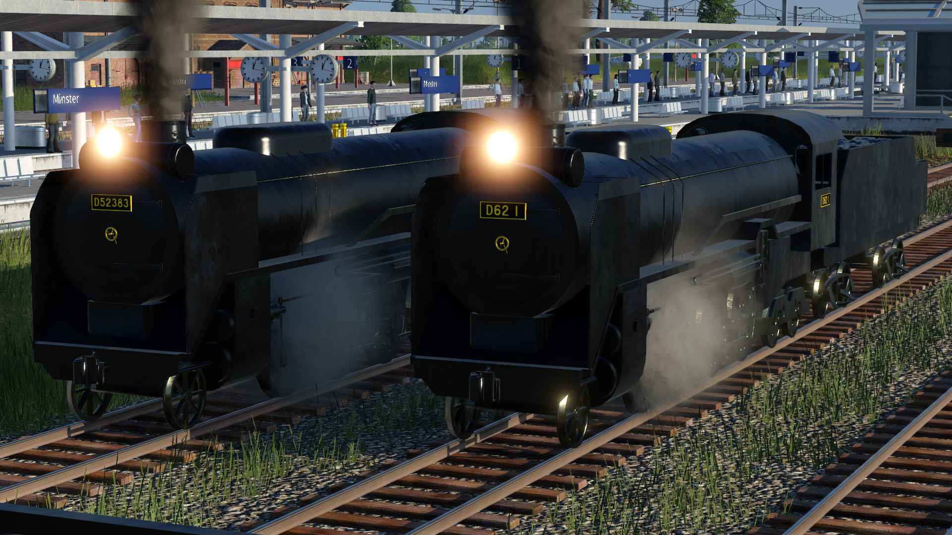 Steamワークショップ::鉄道省 2-8-2 D52形, 2-8-4 D62形蒸気機関車