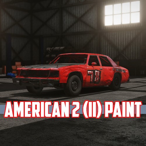 American 2 (II) paint