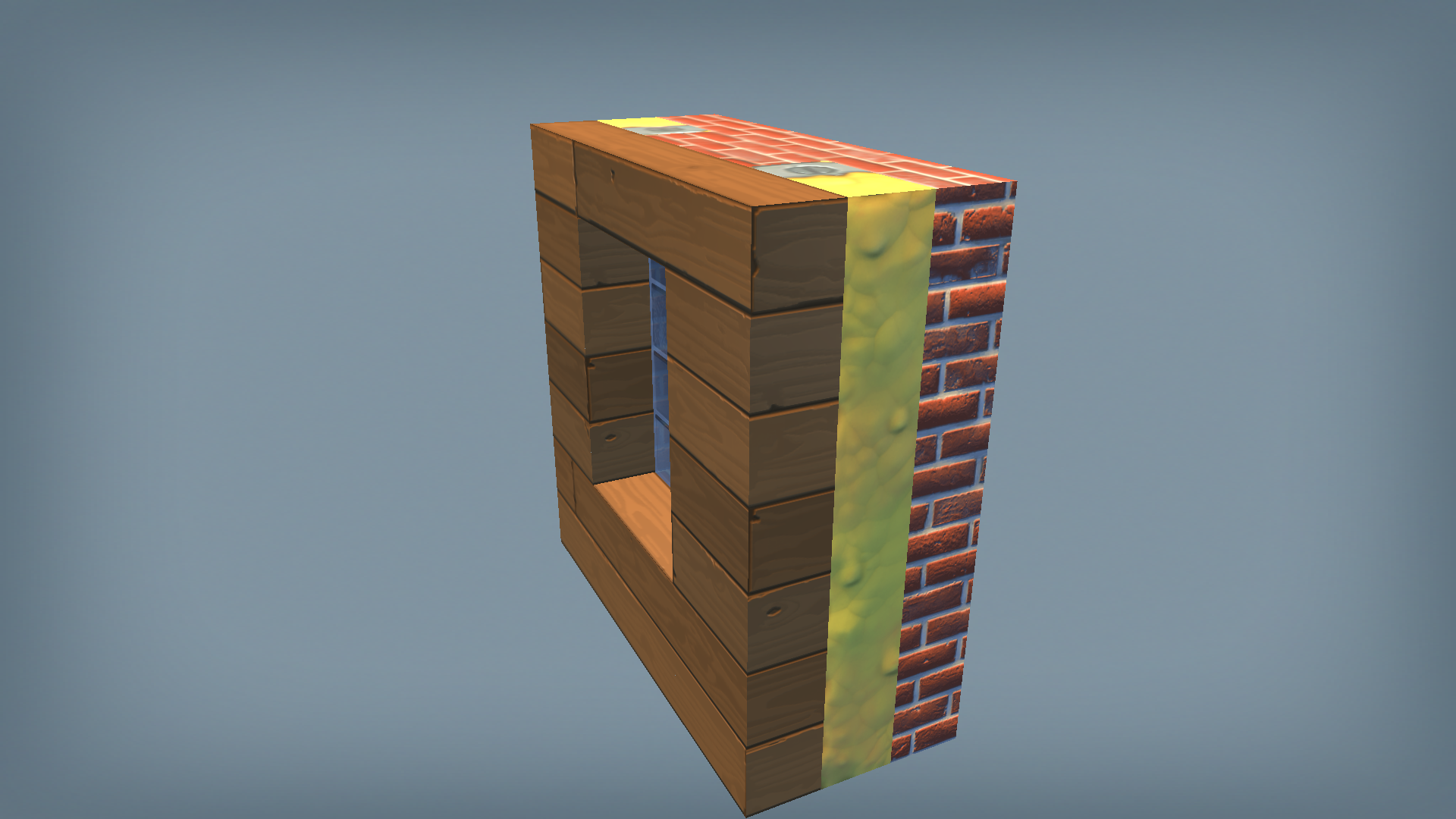 wall window brick 7x7