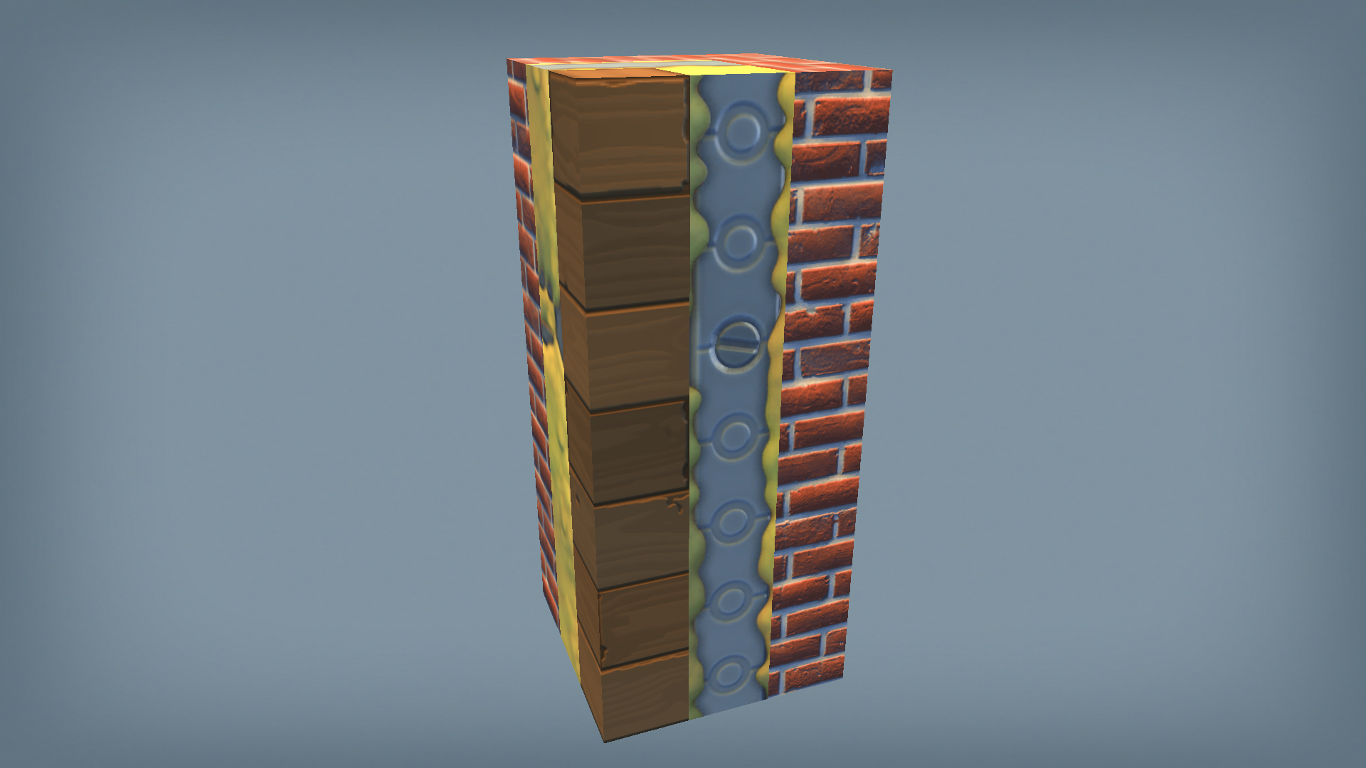 wall corner brick 7x7 2