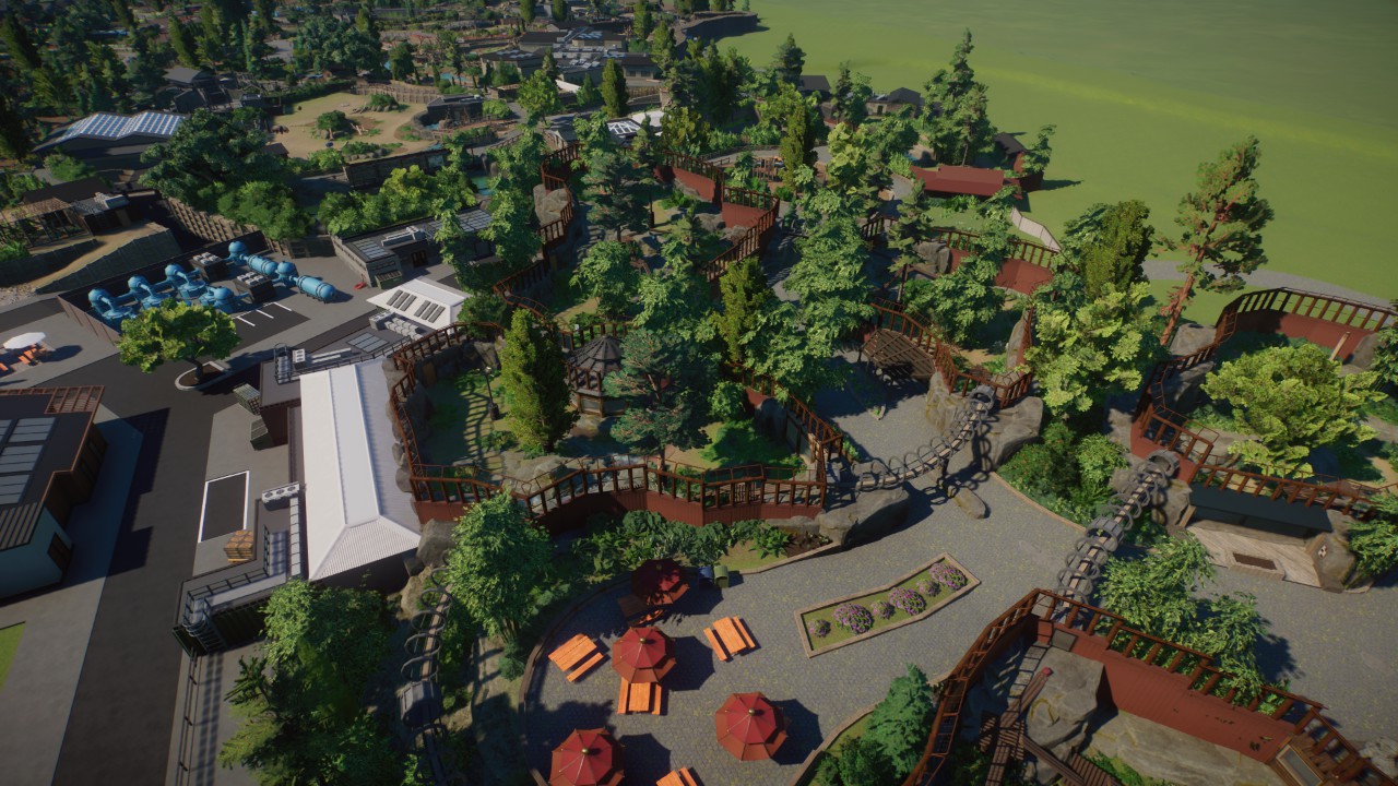 Greenfield Zoo, WIP Update 8, Asia Quest Phase 3
