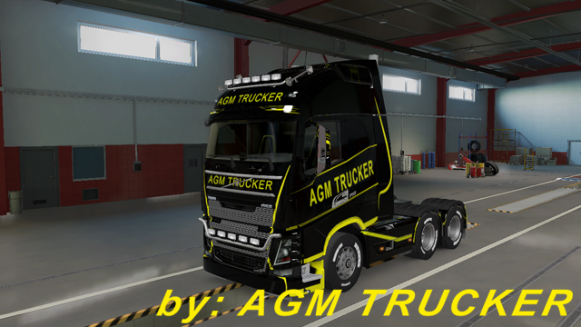 SKIN TRUCK VOLVO - CANAL AGM