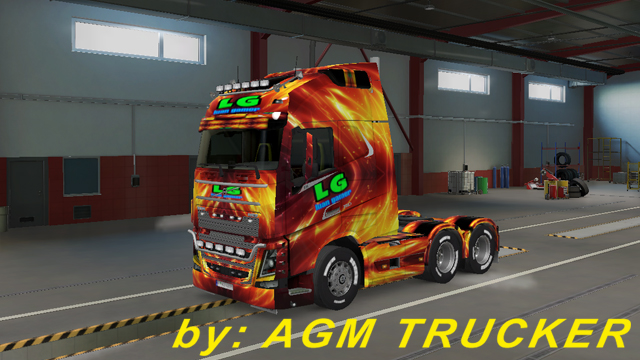 SKIN TRUCK VOLVO - CANAL LUAN GAMER
