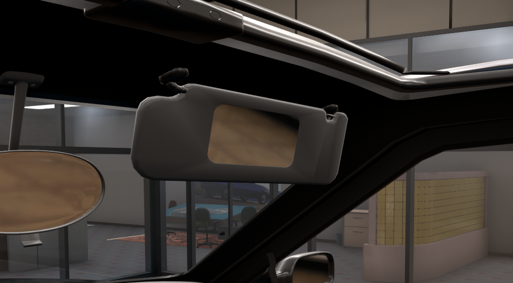 Modern Sun Visor