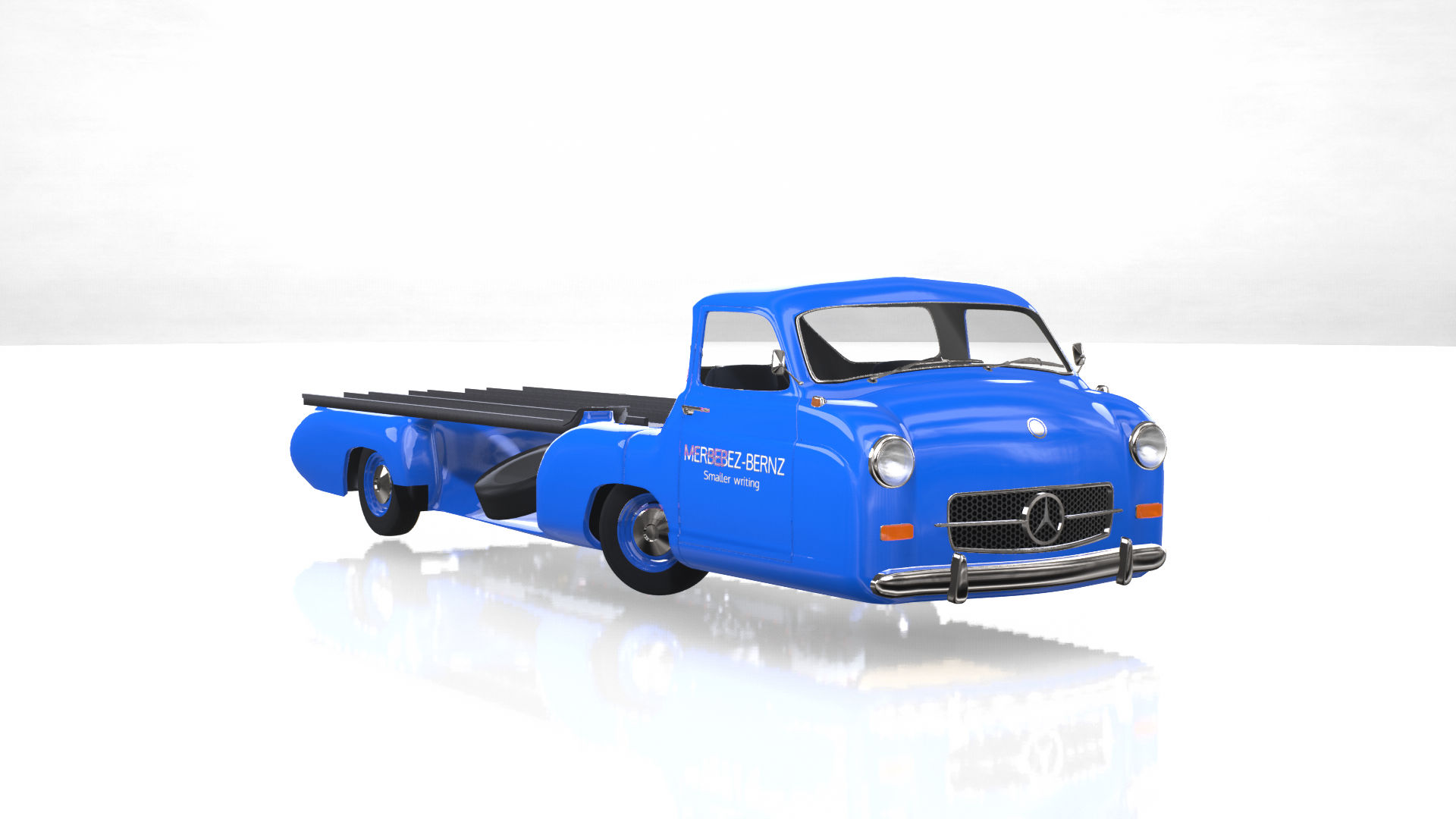Mercedes-Benz Blue Wonder transporter