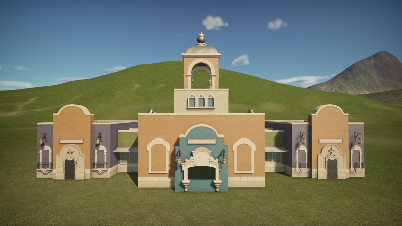 Adobe Shop Building