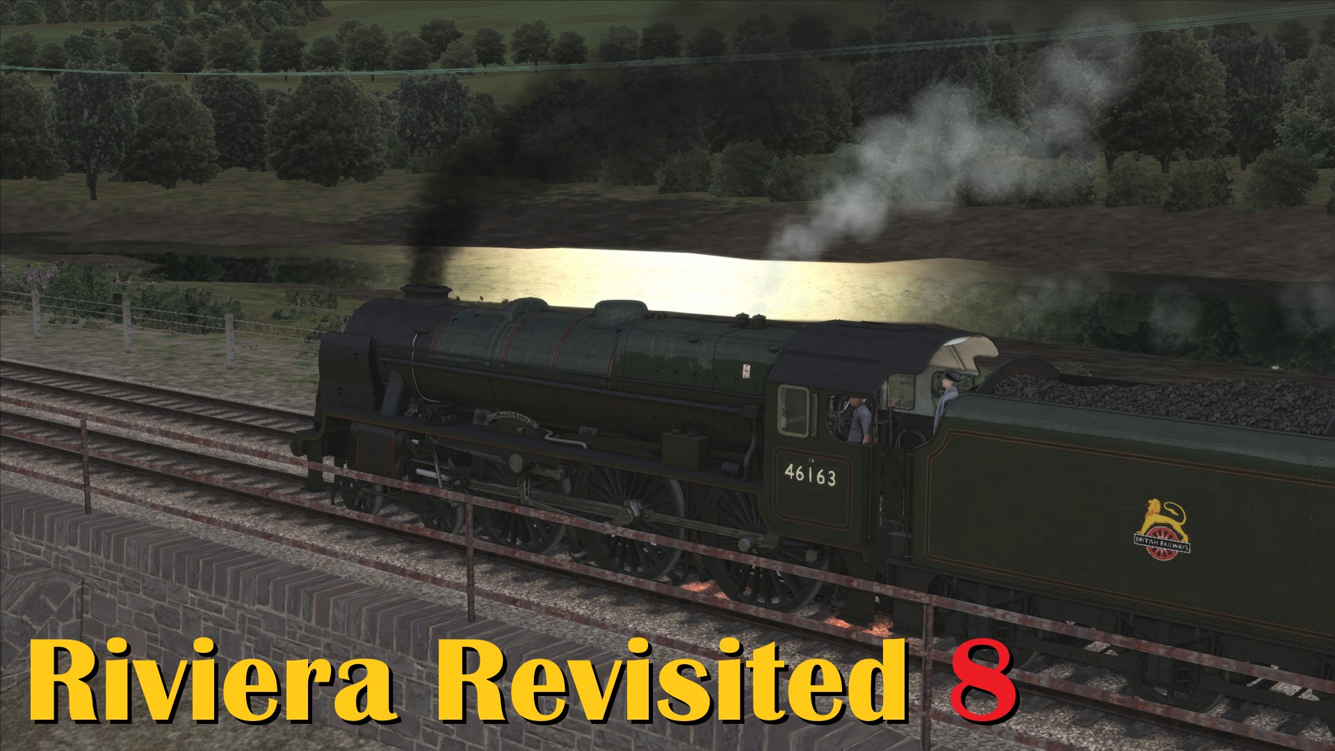 N.S948 Express 4-6-0 (version 2) Royal Scot Exeter - Newton Abbot plus New Warship Diesel Hydraulics