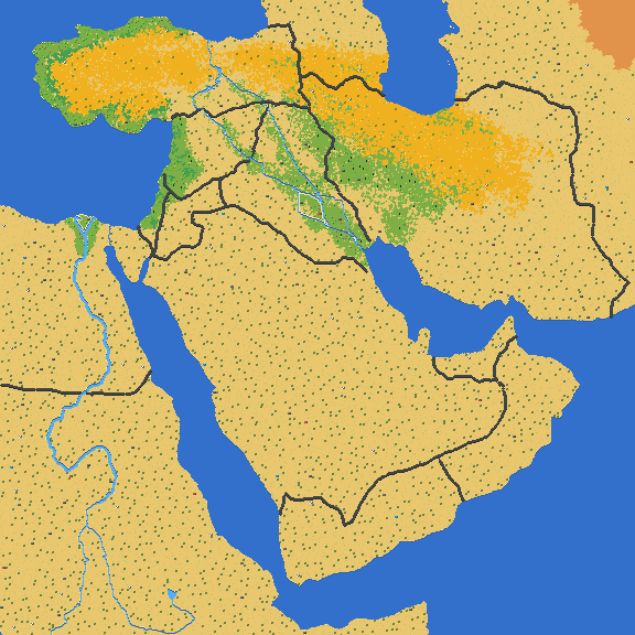 Middle East - Segmented