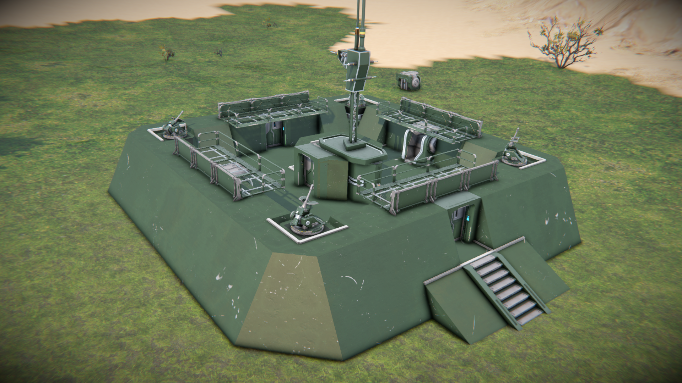 Abandoned Automated Outpost - Small preview
