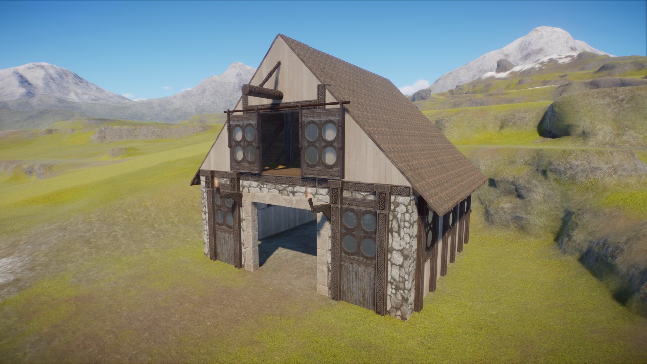 Wolfe Rock Reindeer Barn Grampers62
