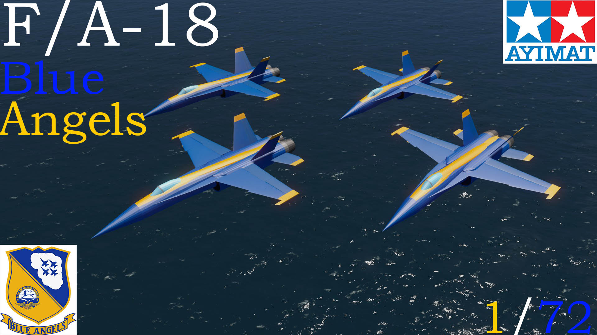 F/A-18Blue Angels