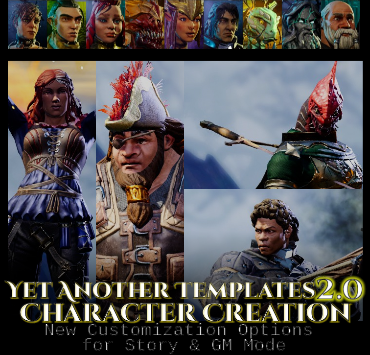 Yet Another Templates 2.0 - Character Creation Expanded