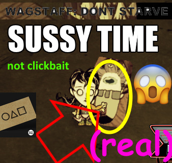 Equippable SUSSY WAGSTAFF: DON'T STARVE (sus) – Don't Starve Together Mod