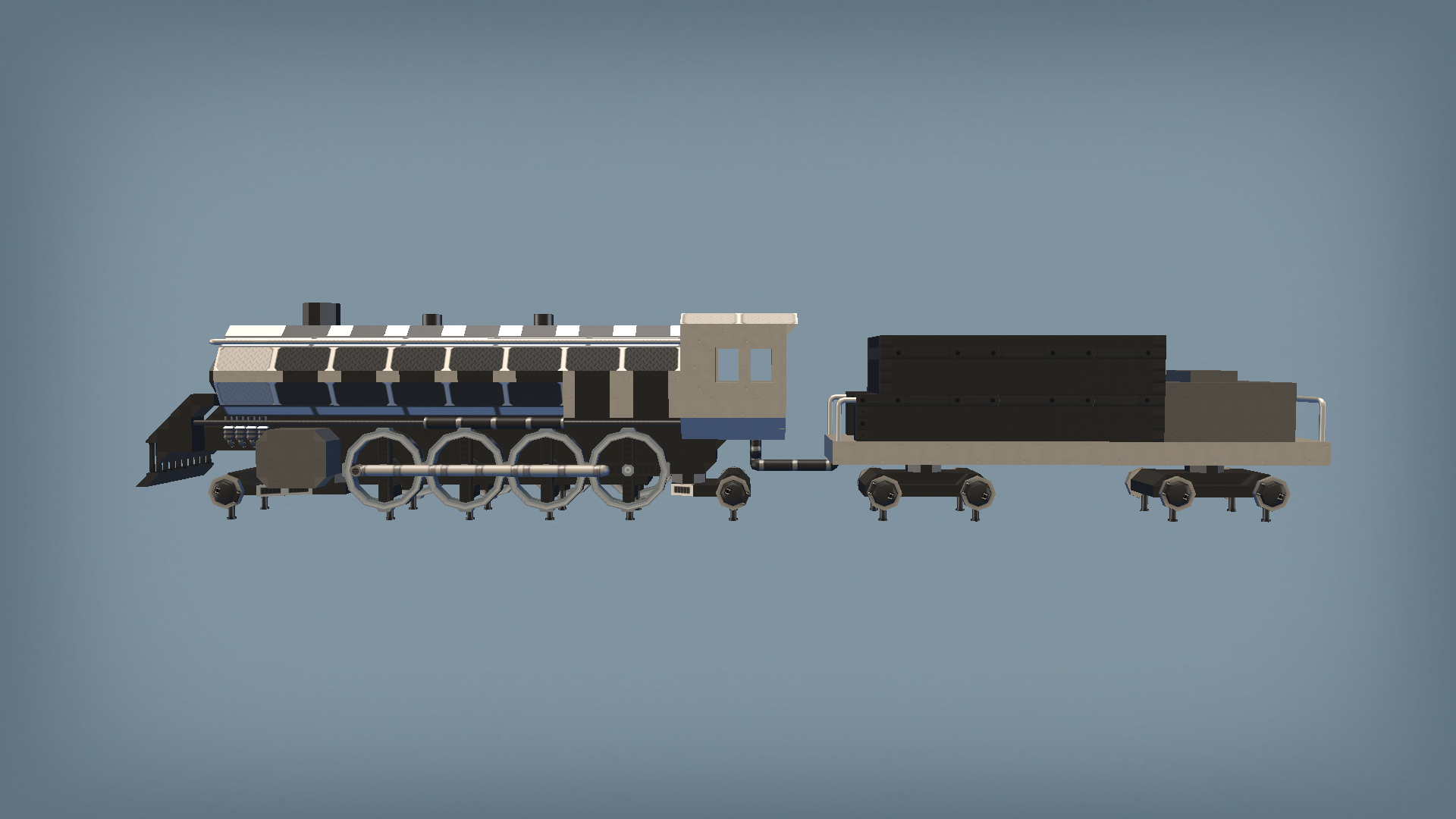 2-8-2 Mikado Steam Locomotive preview