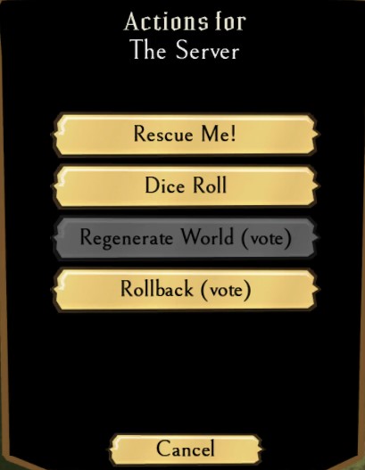 No minimum player number required to rollback – Don't Starve Together Mod