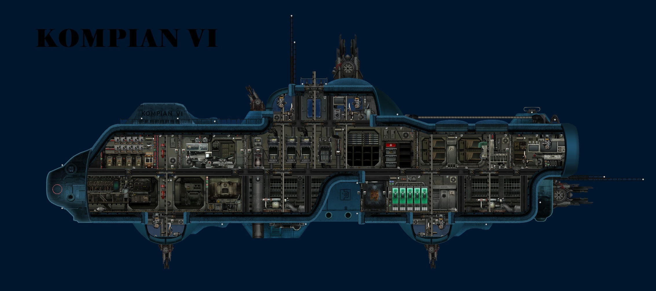Kompian VI – Barotrauma Mod