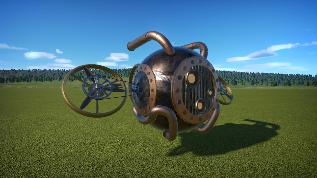 TIME TRAVEL SHIP (MESH)