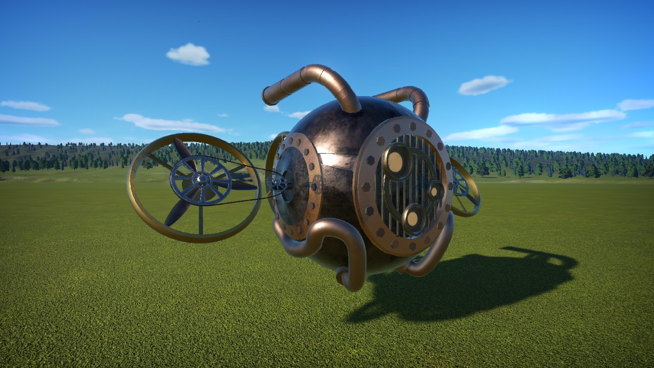TIME TRAVEL SHIP (SMALL GEARS)
