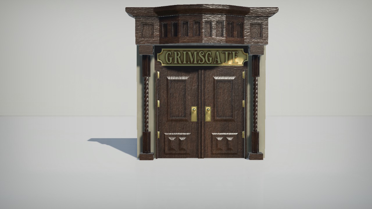 Victorian wooden Column