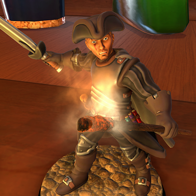 D&D / RPG Hunter Custom Hero Forge Miniature